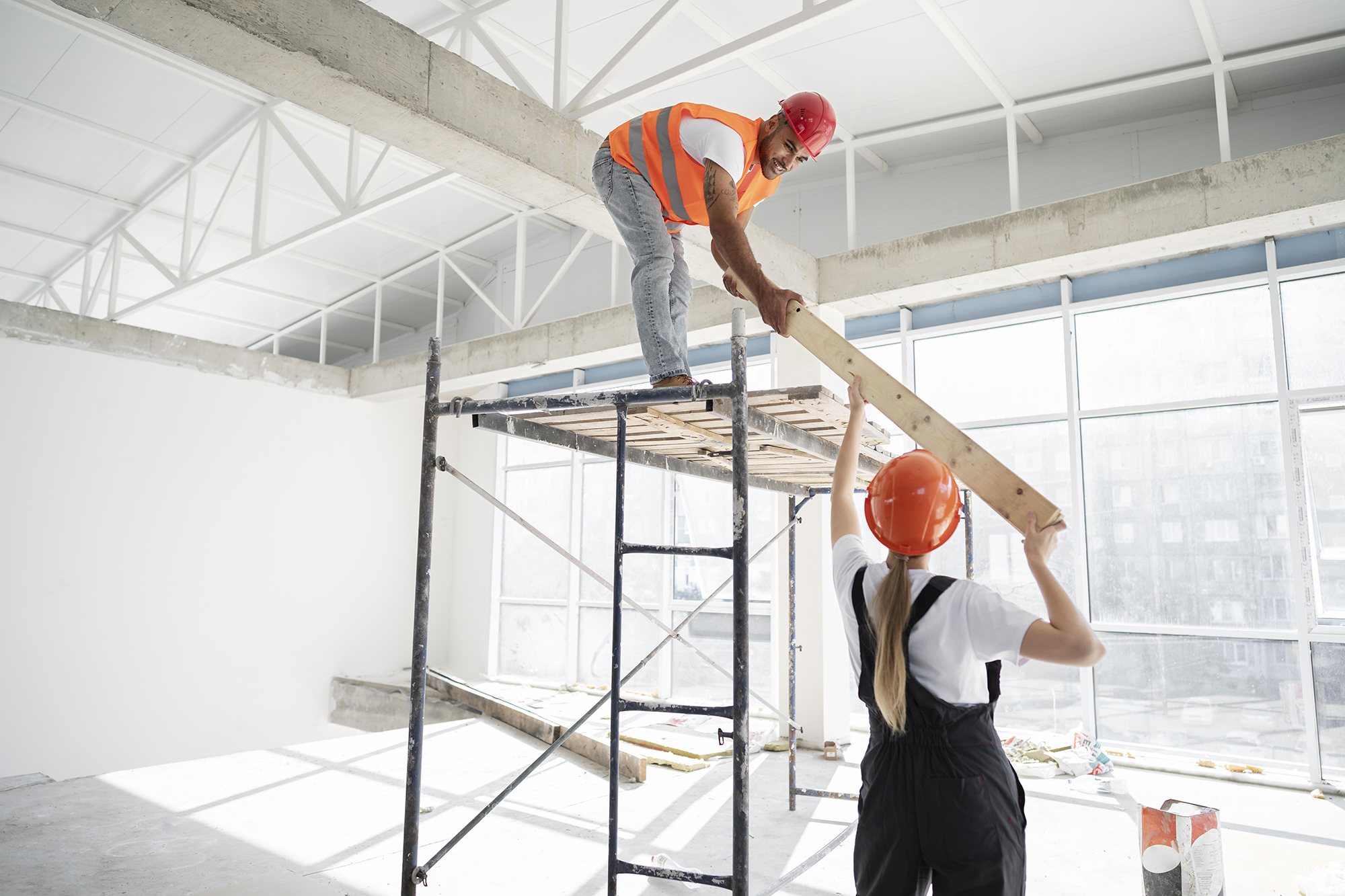 Serviços de construção civil